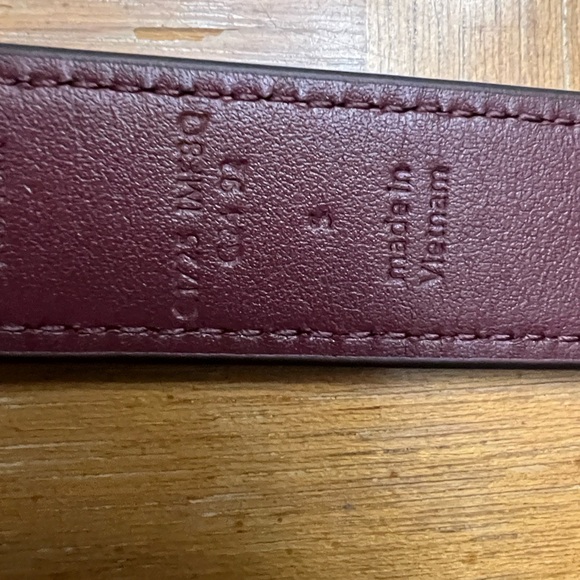 Coach Red Leather Belt - Picture 10 of 12